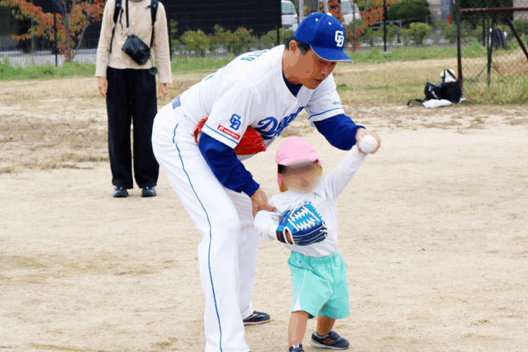 10月25日（土）に「ALL4KIDS親子で楽しむ山本昌広さん野球教室」を開催しました！
