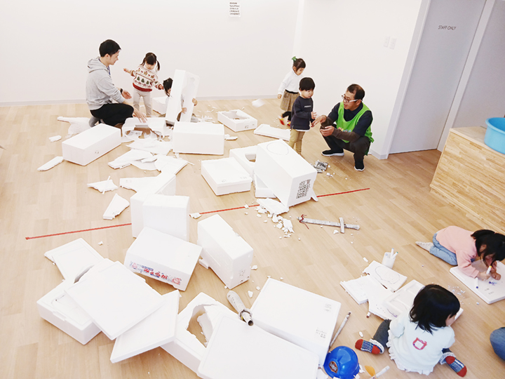 NPO法人KAWARUによる「手ぶらで無料保育」を開催しました