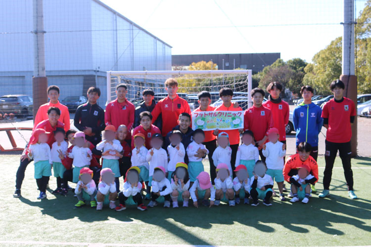 名古屋オーシャンズさんと「フットサルクリニック」を開催しました！