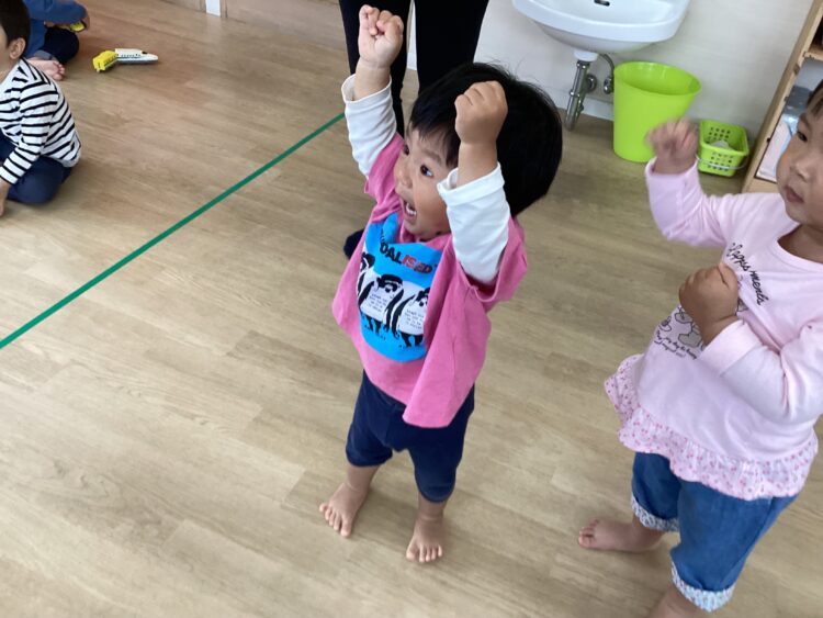 チャイルドケア穂波園の本日の様子
