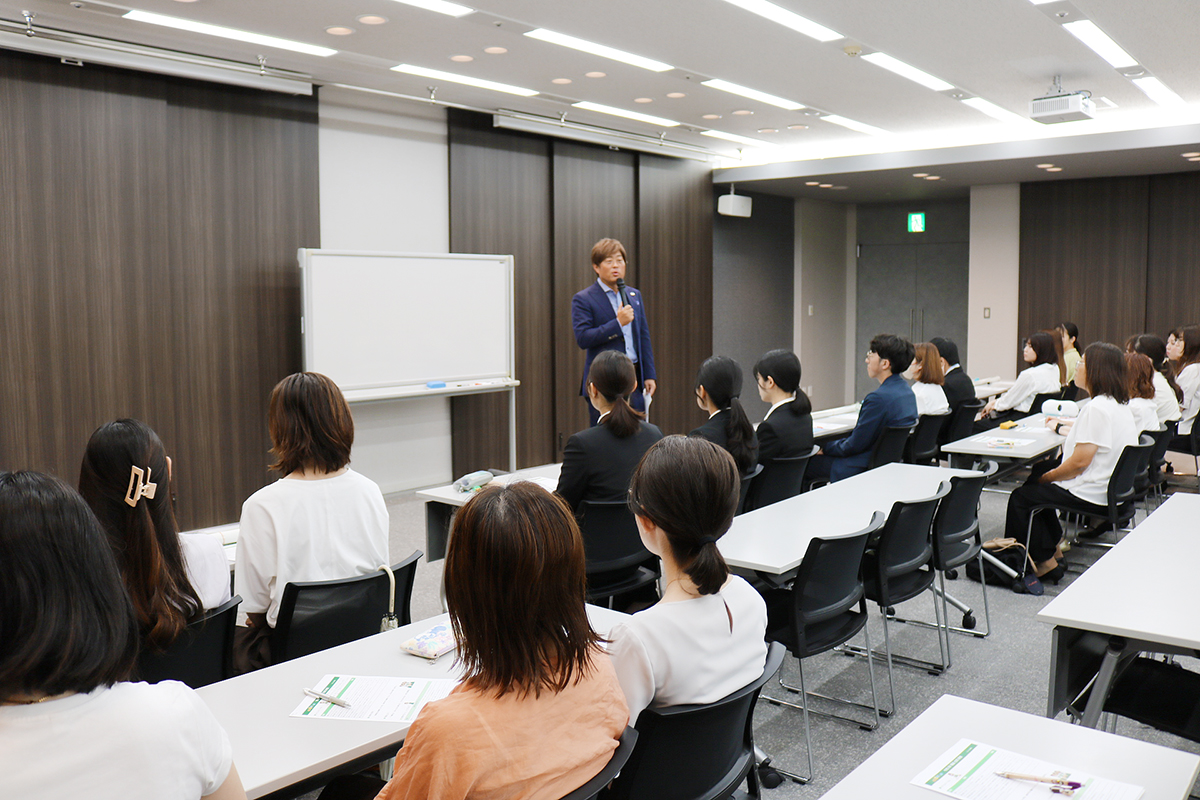 社会福祉法人ウィズ_職員合同研修の様子_中川幸俊