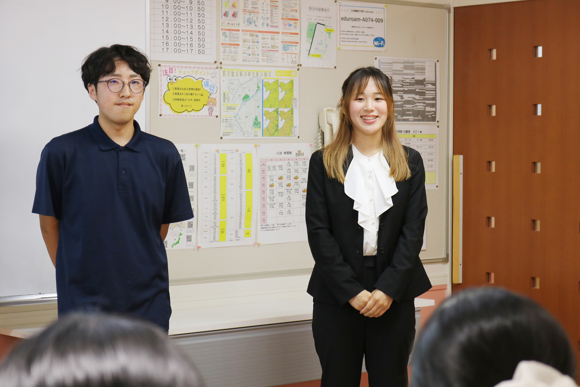 社会福祉法人ウィズの名古屋こども専門学校様への学内説明会の様子