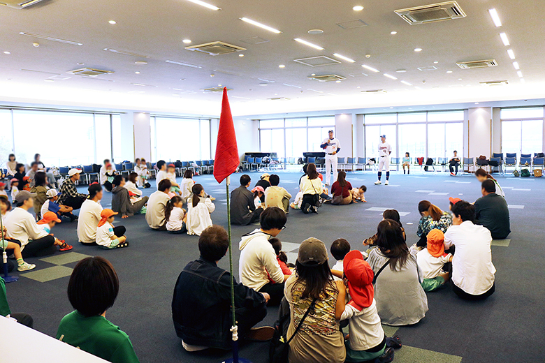 ALL4KIDS_山本昌広さん野球教室_当日の様子