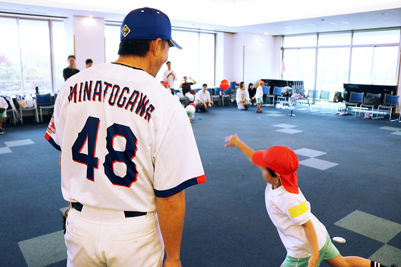 ALL4KIDS_山本昌広さん野球教室_当日の様子