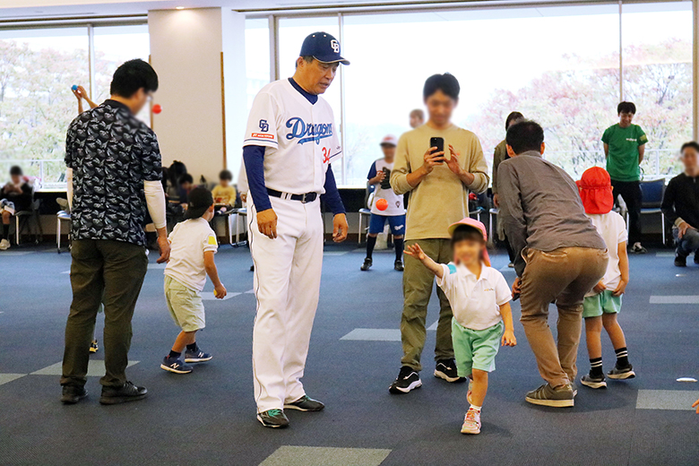 ALL4KIDS_山本昌広さん野球教室_当日の様子